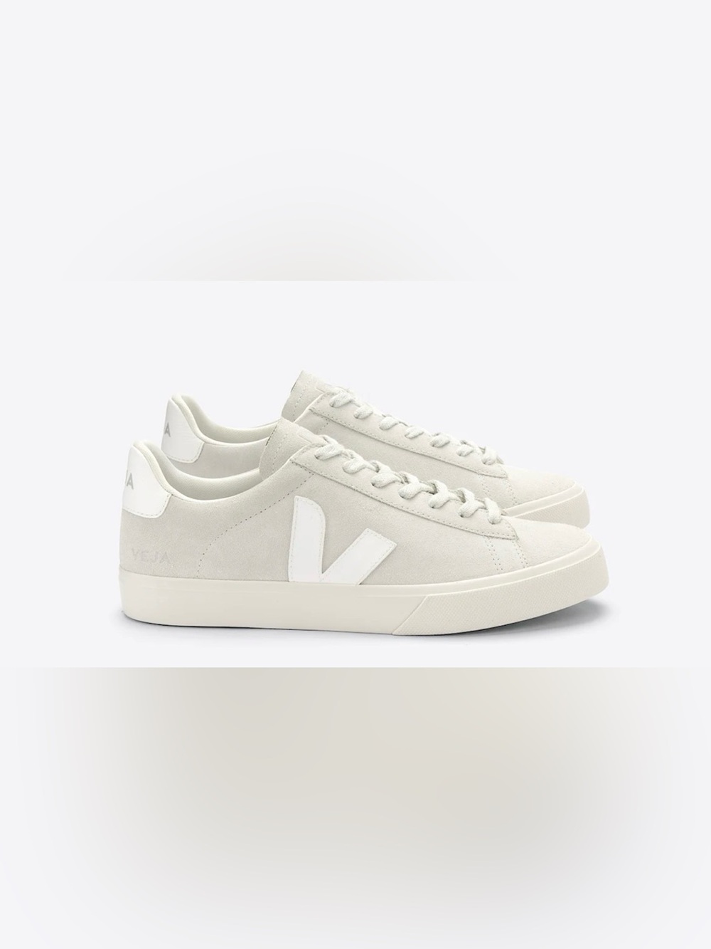Veja CAMPO SUEDE NATURAL WHITE
